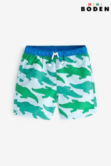 Boden Crocodile Swim Shorts