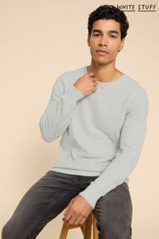 White Stuff Grey Attadale Crew Neck Jumper (K81986) | 287 SAR