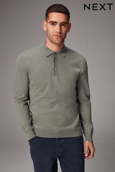 Men s Polo Shirts Knitted Knitwear Next Luxembourg