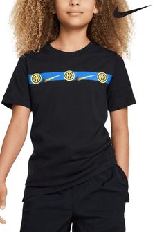 Nike Black Inter Milan Repeat T-Shirt Kids (K82357) | €36