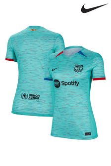 Nike Green Barcelona Third Stadium Shirt 2023-24 Womens (K82403) | €106