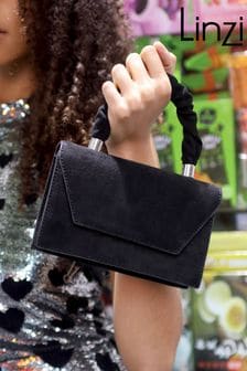 Linzi Black Mina Mini Satchel Bag (K82456) | AED177