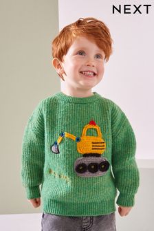 Boys crew neck sweater on sale