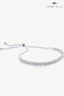 Ivory & Co Tivoli Crystal Delicate Toggle Bracelet