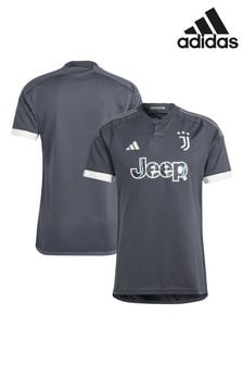 adidas Grey Juventus Third Shirt 2023-24 (K82955) | SGD 155