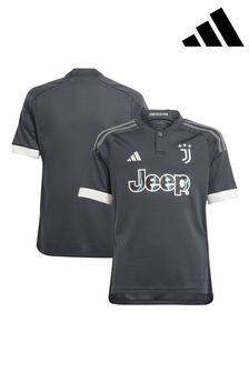 adidas Grey Juventus Third Shirt 2023-24 Kids (K82970) | €87