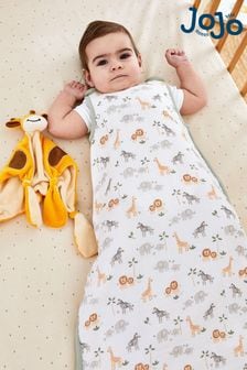 JoJo Maman Bébé Soft Safari 1 Tog Baby Muslin Sleeping Bag (K83027) | SGD 54