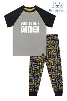 Harry Bear Grey Gamer Pyjamas (K83041) | €25