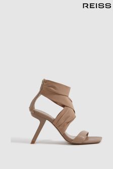 Reiss Remi Wrap Front Angled Heels