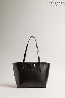 Ted Baker Beanne Black Bow Detail Leather Shopper (K83185) | ₪ 654