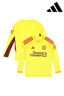 Adidas Manchester United Goalkeeper Long Sleeve Shirt 2023-24 Kids (K83388) | ‏302 ‏₪