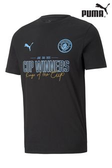 Puma Black Manchester City FA Cup Winners T-Shirt (K83812) | €40