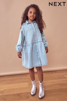 Girls Denim Dresses Girls Denim Pinafore Next France