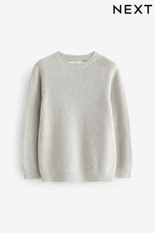 Boys grey v neck jumper shop