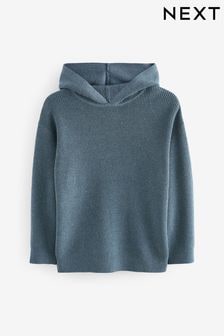 Blue Knitted Hoodie (3-16yrs) (K84113) | $31 - $39