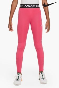 Jasně růžová - Nike Dri-fit High Waisted Pro Leggings (K84198) | 1 190 Kč