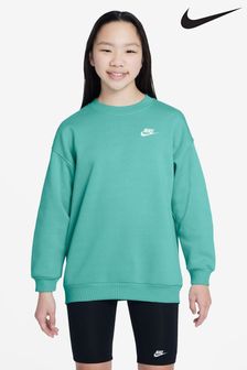 Green Frost - Nike Club Oversize-Sweatshirt aus Fleece (K84295) | 51 €