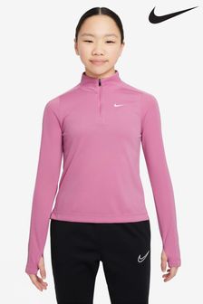 פלמינגו ורוד - Nike Dri-fit Long-sleeve 1/2 Zip Top (K84325) | ‏176 ‏₪