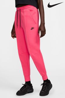 Womens pink nike joggers best sale