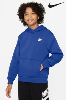 Boys Nike Blue Print Hoodies Next Luxembourg