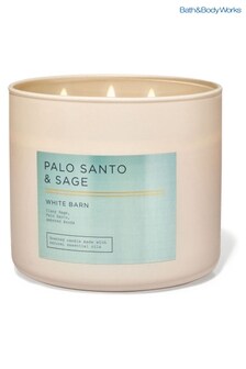 Bath & Body Works Palo Santo and Sage 3-Wick Candle 14.5 oz / 411 g (K85331) | €34