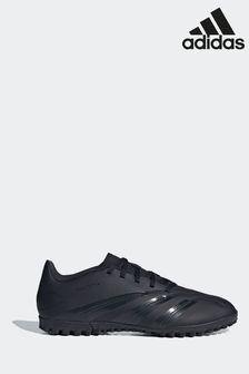 adidas Dark Black Predator 24 Club Turf Boots (K85450) | $91