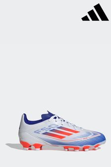 adidas White/Blue/Red F50 League Football Boots (K85476) | $80