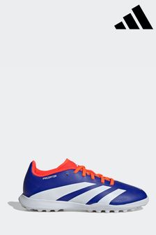 adidas Blue/White Kids Predator League Turf Boots (K85507) | kr920