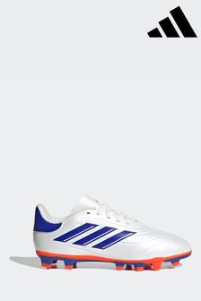 adidas White/Blue/Red Copa Pure 2 Club Football Boots (K85522) | $48