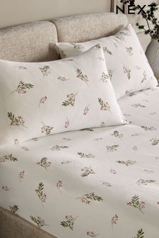 White Fittedsheetandpillowcaseset Homeware Bedding Next Luxembourg