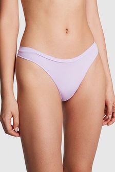 Victoria's Secret PINK Pastel Lilac Purple Thong Seamless Knickers (K86442) | €12