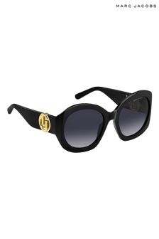 نظارات شمسية شكل فراشة لون أسود من Marc Jacobs 722 (K86735) | ر.ق 1,129