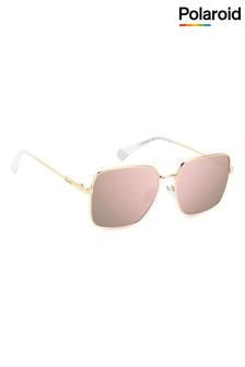 Polaroid Gold Tone 6194/S/X Square Sunglasses (K86746) | Kč2,580