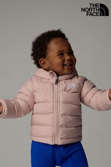 Baby pink north face jacket new arrivals