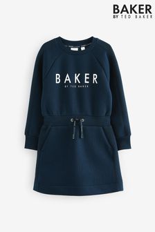 海軍藍 - Baker By Ted Baker Quilted Sweat Dress (K88207) | NT$1,490 - NT$1,820