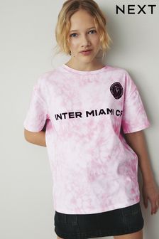 Roza - Intermiami Fc Football T-shirt (3–16 let) (K88523) | €22 - €29