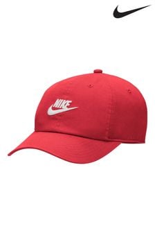 Roșu - Șapcă decolorată pentru copii Nike Club Futura unstructured (K88884) | 90 LEI