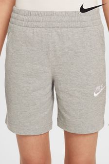 Grey nike cotton shorts deals