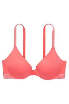 Crazy For Кораллово-розовый - Розовый бюстгальтер Victoria's Secret (K89084) | €38