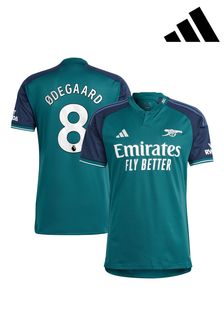 adidas Green Arsenal Third Shirt 2023-24 - Odegaard 8 (K89182) | $136