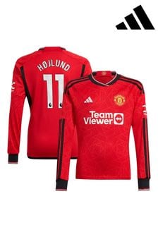 قميص فريق Manchester United الأساسي 2023-24 من Adidas - هوجلوند 11 (K89377) | 510 ر.ق