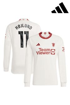adidas White Manchester United EPL Third Shirt 2023-24 - Hojlund 11 (K89396) | 5,893 UAH