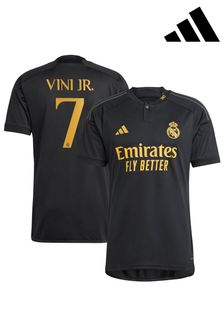 adidas Black Real Madrid Third Shirt 2023-24 (K89454) | AED543
