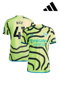 adidas Yellow Arsenal Away Shirt 2023-24 - Rice 41 (K89512) | $231