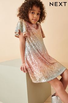 Sequin Sparkle Party Dress (3-16yrs)