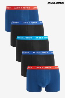 Синий - Набор из 5 боксеров-Jack & Jones (K89859) | €50