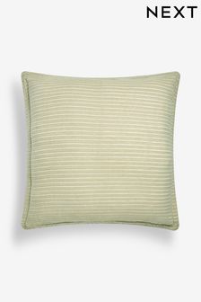 Sage Green Muslin Cotton Cushion (K90025) | 120 zł