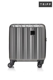 Серебристый чемодан для ручной клади Tripp 45 см 4w Retro Ii (K90110) | €66