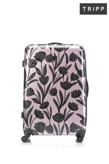 Tripp Pink Tulip Large 4 wheel 77cm Soft Suitcase (K90152) | DKK755