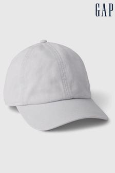 Szary - Gap Adult Organic Cotton Baseball Hat (K90412) | 95 zł